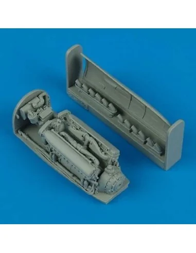 P-40E Warhawk engine für Hasegawa Bausatz, 1/48 - Quickboost QB48 195