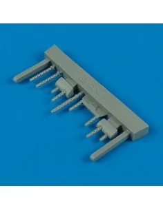 P-39Q Airacobra gun barrels für Hasegawa Bausatz, 1/48 - Quickboost...