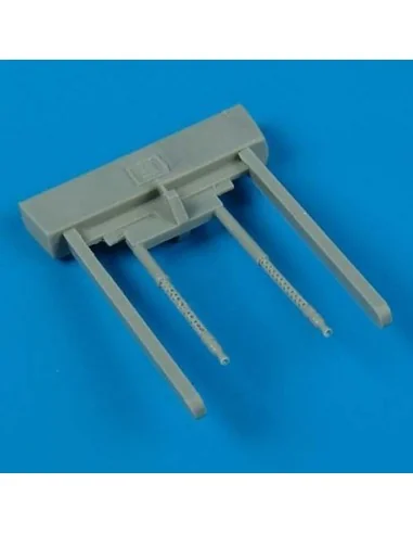 Bf 109F gun barrels für Hasegawa Bausatz, 1/48 - Quickboost QB48 201