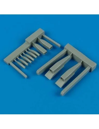 Su-15 Air scoops für Trumpeter Bausatz, 1/48 - Quickboost QB48 203