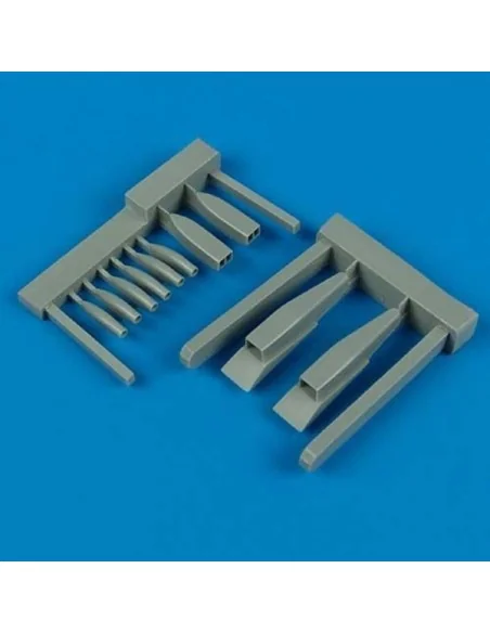 Su-15 Air scoops für Trumpeter Bausatz, 1/48 - Quickboost QB48 203