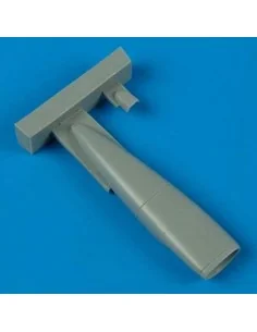JAS-39D air scoops für Italeri Bausatz, 1/48 - Quickboost QB48 209
