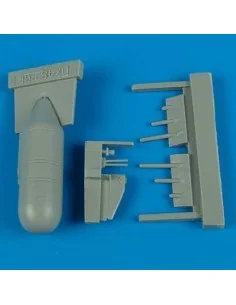 F6F-3E Hellcat conversion set für Eduard Bausatz, 1/48 - Quickboost...