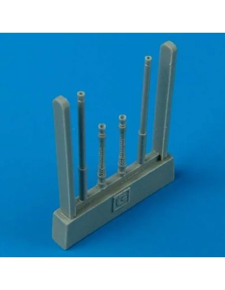 Messerschmitt Bf 109G-6 gun barrels für Hasegawa Bausatz, 1/48 - Qu...