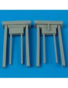 Junkers Ju 88G-6 gun barrels MG 151/20 für Dragon Bausatz, 1/48 - Q...