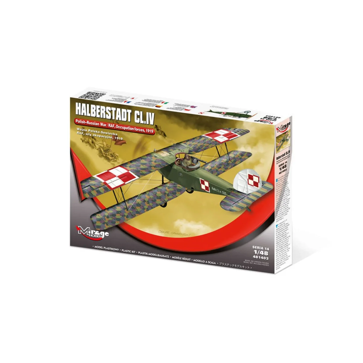 Halberstadt CL.IV [Polish-Russian War, RAF, Occupation Forces 1919,...