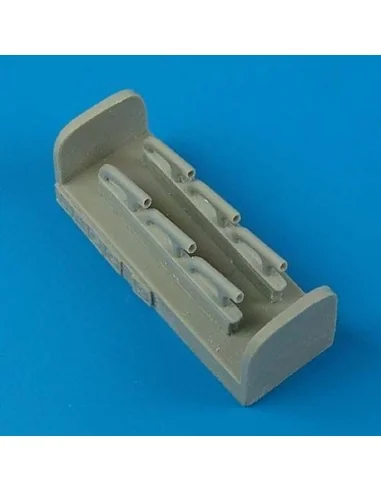 LaGG 3 series 35 exhaust for ICM kit, 1/48 - Quickboost QB48 228