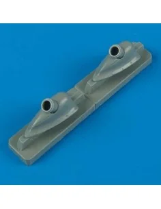 SB2C-1 Helldiver exhaust für Accurate Miniatures Bausatz, 1/48 - Qu...