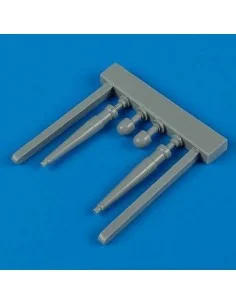 Spitfire Mk. Ixc cannon barrels für Hasegawa Bausatz, 1/48 - Quickb...