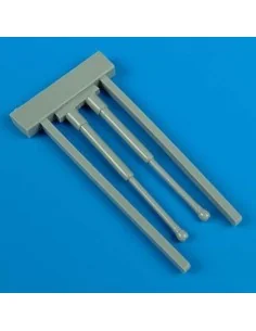 Hurricane Mk.II D 40mm cannon barrels für Hasegawa Bausatz, 1/48 - ...