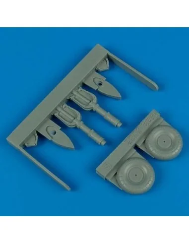 Junkers Ju 87 Stuka uncovered wheels für Hasegawa Bausatz, 1/48 - Q...
