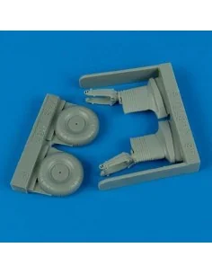 Junkers Ju 87 Stuka uncovered wheel II für Hasegawa Bausatz, 1/48 -...