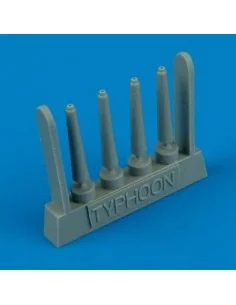 Typhoon Mk. IB cannon barrels für Hasegawa Bausatz, 1/48 - Quickboo...