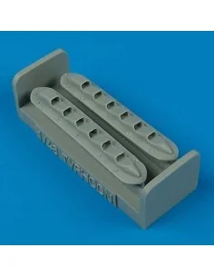 Hawker Typhoon exhaust for Trumpeter, 1/48 - Quickboost QB48 276