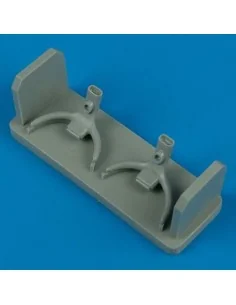 Nakajima Ki43-II late exhaust - type A, 1/48 - Quickboost QB48 295