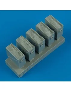 AC-47 Vietnam Gunship ammunition boxes, 1/48 - Quickboost QB48 296