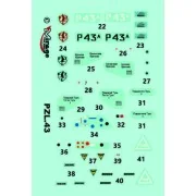 PZL.43 A 'CHAYKA' Bulgarian Air Force 1941-1944, 1/48 - Mirage Hobb... PZL.43 A 'CHAYKA' Bulgarian Air Force 1941-1944, 1/48 - Mirage Hobb...