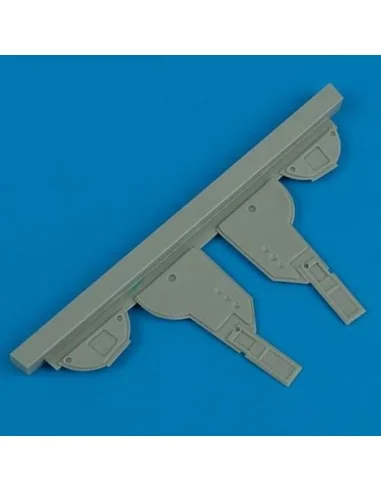 Kawasaki Ki61-I undercarriage covers, 1/48 - Quickboost QB48 311
