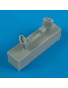 Hs 126 exhaust for ICM, 1/48 - Quickboost QB48 320