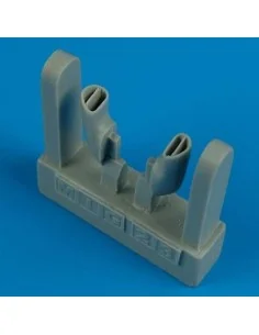 MiG-23 Flogger B air intake (Italeri/ES), 1/48 - Quickboost QB48 331