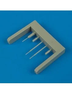 MC.200 Saetta pitote tubes & antennas, 1/48 - Quickboost QB48 341