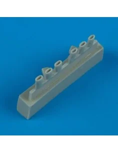 Henschel Hs 126 exhaust for ICM, 1/48 - Quickboost QB48 346