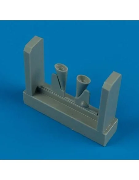 MC.200 Saetta exhaust for Italeri, 1/48 - Quickboost QB48 350