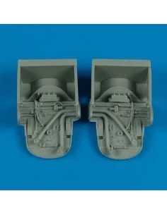 Bf 110C/D engine bulkhead for CyberHobby, 1/48 - Quickboost QB48 352