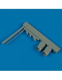 Fw Ta 154 Air intakes & pitot tube (DRA), 1/48 - Quickboost QB48 353
