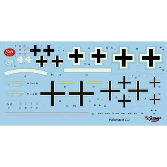 HALBERSTADT CL.II, LATE VERSIONS PRESENTATION & SPECIAL MACHINES, 1...