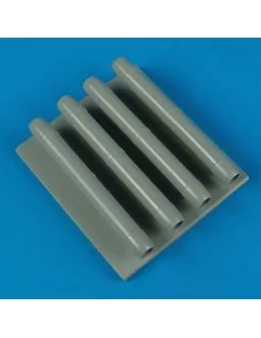 Fw Ta 154 night exhaust for Dragon, 1/48 - Quickboost QB48 360