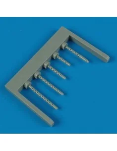 P-38 Lightning gun barrels, 1/48 - Quickboost QB48 361