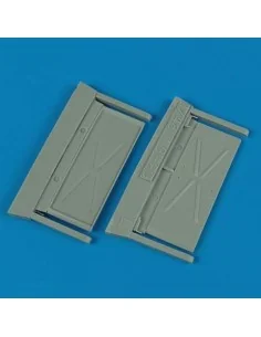 MiG-29A fulcrum air intake covers (ACA), 1/48 - Quickboost QB48 362