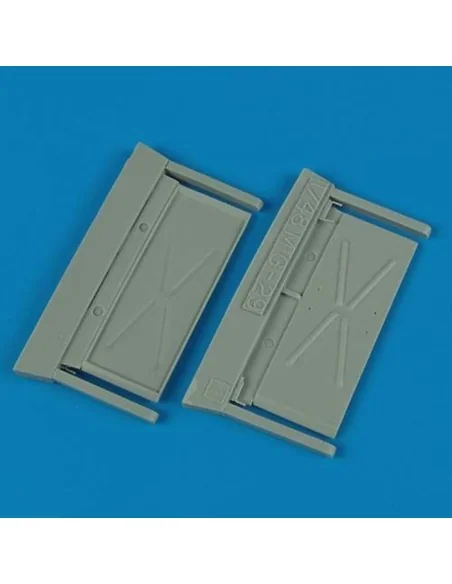MiG-29A fulcrum air intake covers (ACA), 1/48 - Quickboost QB48 362