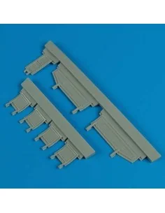 Fw Ta 154 undercarriage covers (DRA/REV), 1/48 - Quickboost QB48 365