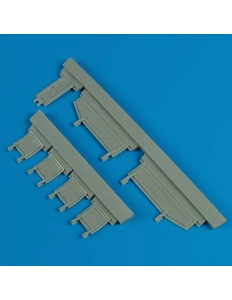 Fw Ta 154 undercarriage covers (DRA/REV), 1/48 - Quickboost QB48 365