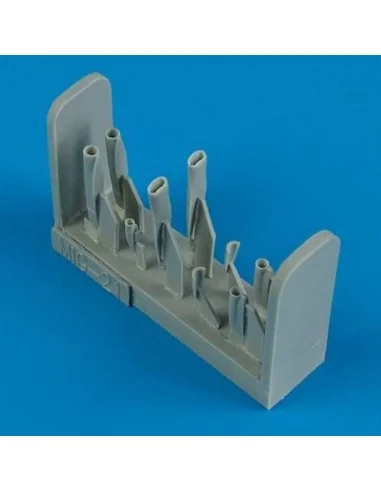 MiG-21MF air scoops for Eduard, 1/48 - Quickboost QB48 367