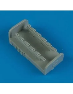 Bf 109E exhaust for Airfix, 1/48 - Quickboost QB48 375
