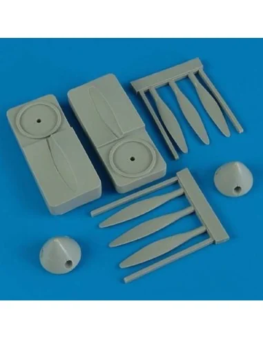 P-38 Lightning propeller w/tool (HAS), 1/48 - Quickboost QB48 381