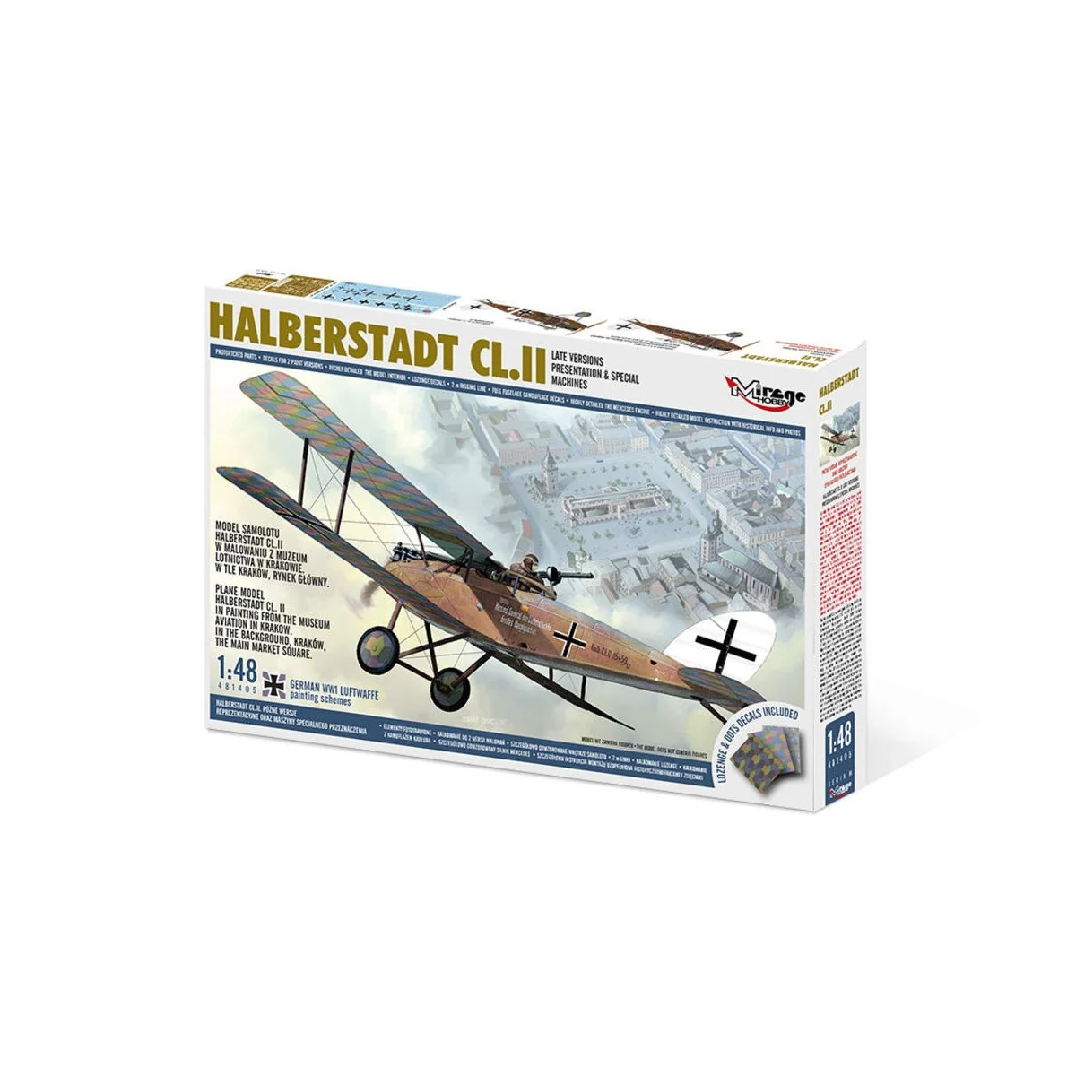 HALBERSTADT CL.II, LATE VERSIONS PRESENTATION & SPECIAL MACHINES, 1...