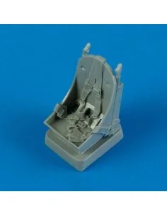 P-39 Airacobra seat with safety belts, 1/48 - Quickboost QB48 392