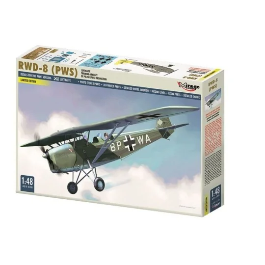 RWD-8 (PWS) Luftwaffe training aircraft ex Polisch Produktion - Mir...