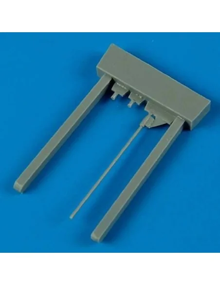Lavochkin La-5 gun barr.&pitot tube(ZVE), 1/48 - Quickboost QB48 413