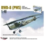 RWD-8 (PWS) Luftwaffe training aircraft ex Polisch Produktion, 1/48...