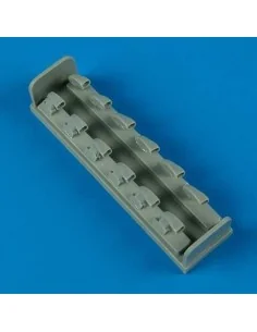Bf 109F exhaust for Zvezda, 1/48 - Quickboost QB48 414