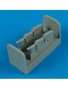 Spitfire Mk.I/Ia/IIa exhaust - oval(AIR), 1/48 - Quickboost QB48 420