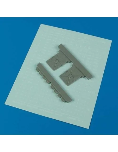 F-14 Tomcat air intake covers for Hasega, 1/48 - Quickboost QB48 434