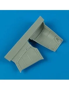 Hawker Hurricane Mk.I engine covers, 1/48 - Quickboost QB48 436