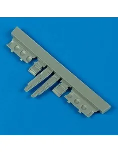 P-40 Warhawk undercarriage covers, 1/48 - Quickboost QB48 449