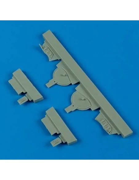 A6M5 Zero undercarriage covers f.Hasega., 1/48 - Quickboost QB48 451